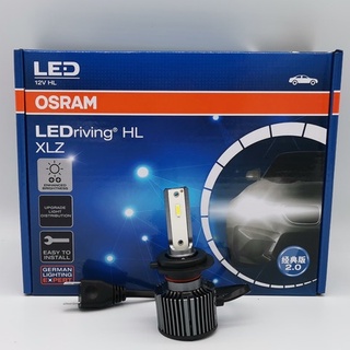 Ready Stock Original OSRAM LED H1 H4 H7 H8 H11 H16 HB3 HB4 9012 HIR2 6000K  White XLZ Driving Led Car LED HeadLight Lamp