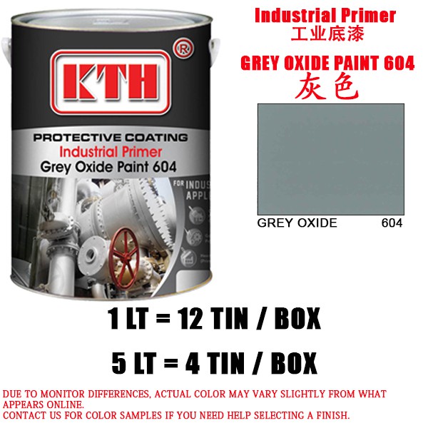 KTH GREY OXIDE PRIMER 604 Shopee Malaysia