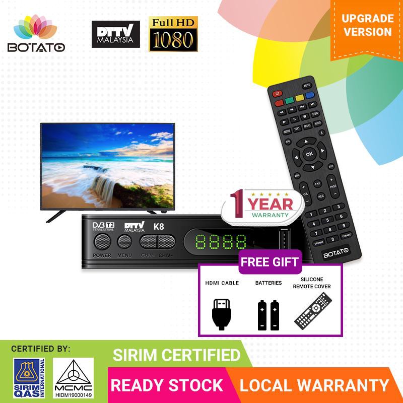[SIRIM&MCMC Approved] DVB T2 HD DTTV My Freeview Digital TV Set Top Box ...