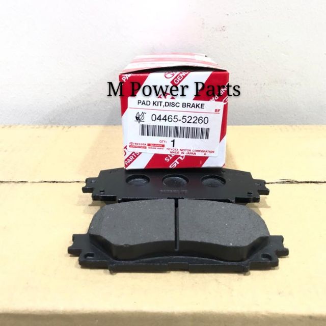 TOYOTA Brake Pad Vios NCP93 J Spec & E Spec Front Disc Brake Pads