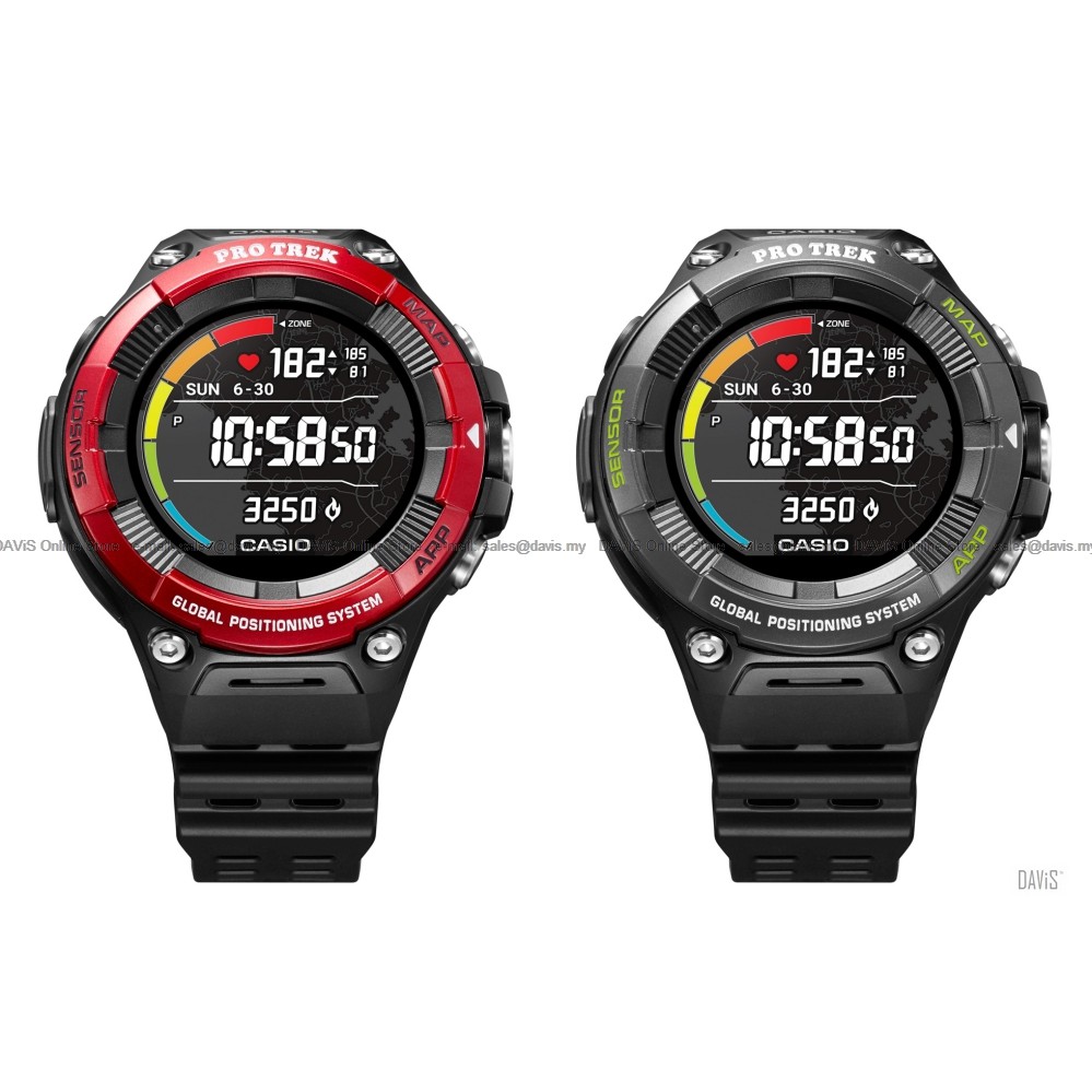 CASIO WSD-F21HR Pro Trek Smartwatch Heart Rate Monitor Wearable