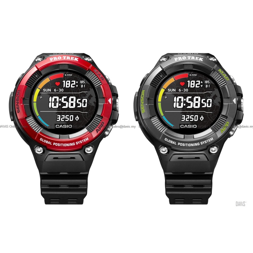 Casio smartwatch with heart hotsell rate monitor