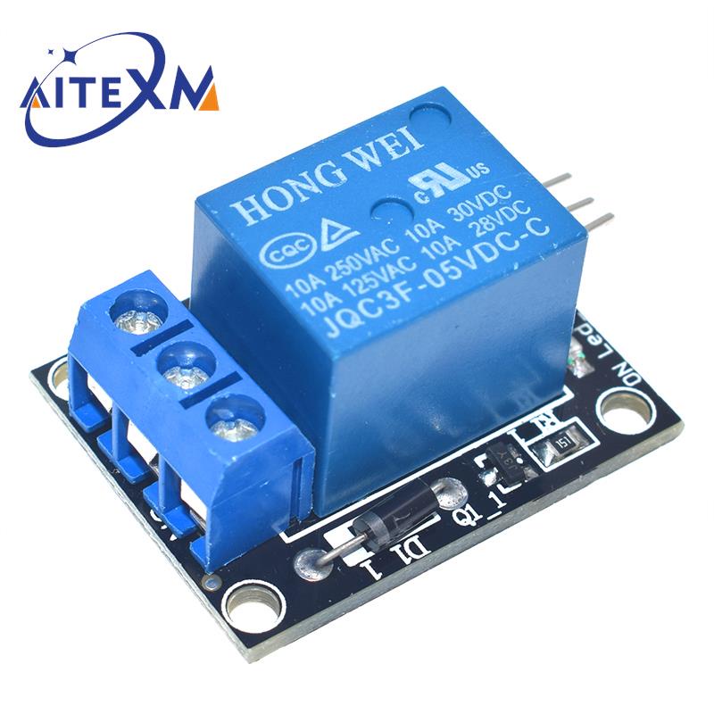 JQC3F-05VDC-C KY-019 5V One 1 Channel Relay Module Board Shield For PIC ...