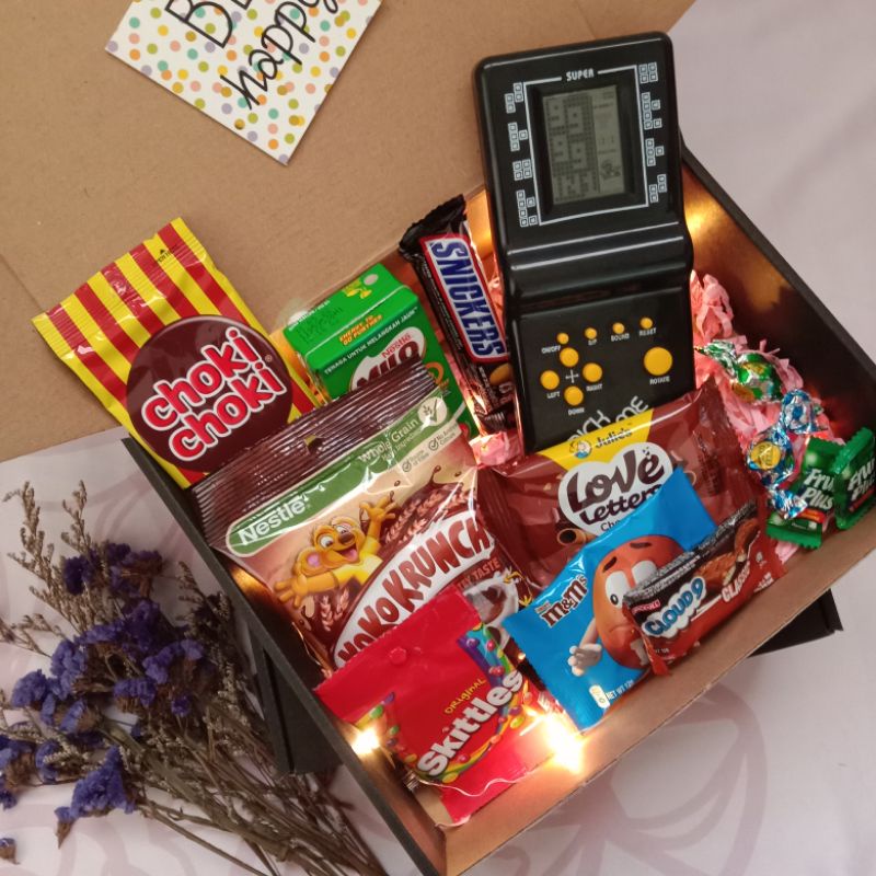 😍🔥10.GIFTBOX BAJET FOR KIDS SNACKS & COKLAT boleh add on🎊🎉🎁 #suprise #