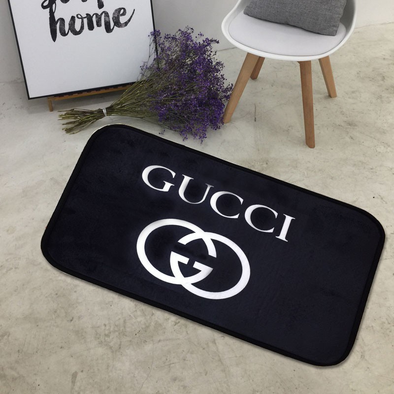 Hong Ming Mall - New Lv Gucci Doormat bathmat kitchen mat