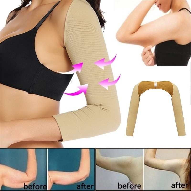 Seamless Slimming Arm Shaper Arm Shapewear Arms Trainer Lengan Girdle