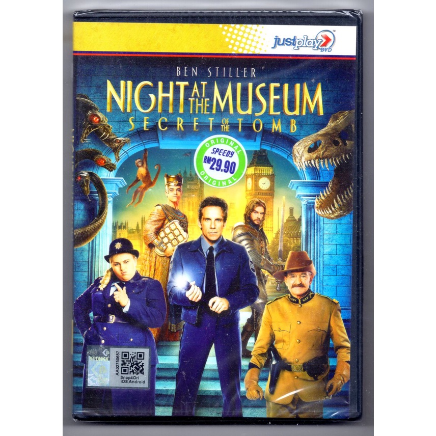 NIGHT AT THE MUSEUM : SECRET OF THE TOMB [BEN STILLER] (DVD ORIGINAL ...