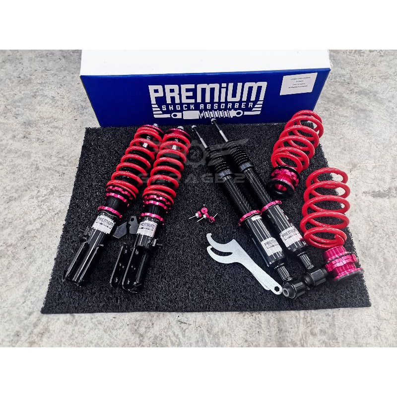 Mitsubishi Xpander - PREMIUM P6 FULLY ADJUSTABLE COILOVER ABSROBER ...