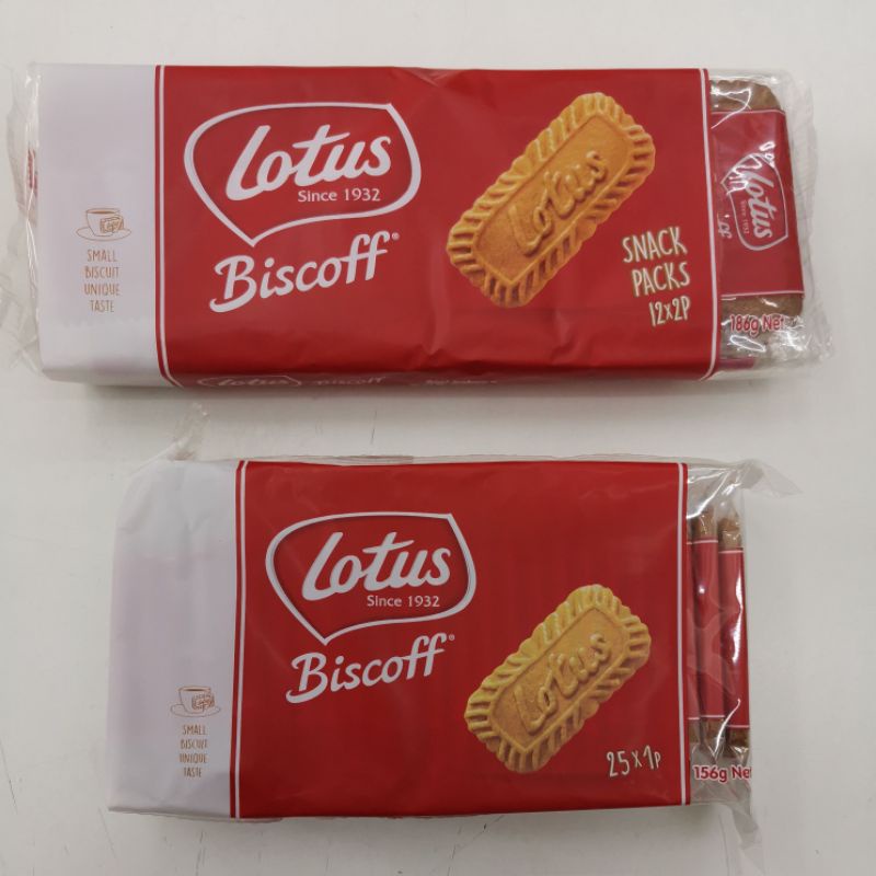 Lotus Biscoff Biscuit Snack Pack Shopee Malaysia
