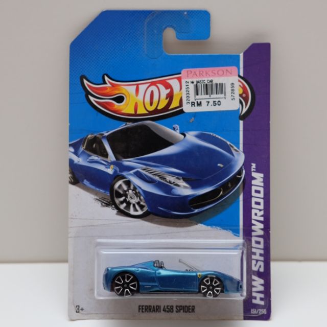 Hot wheels 2024 458 spider