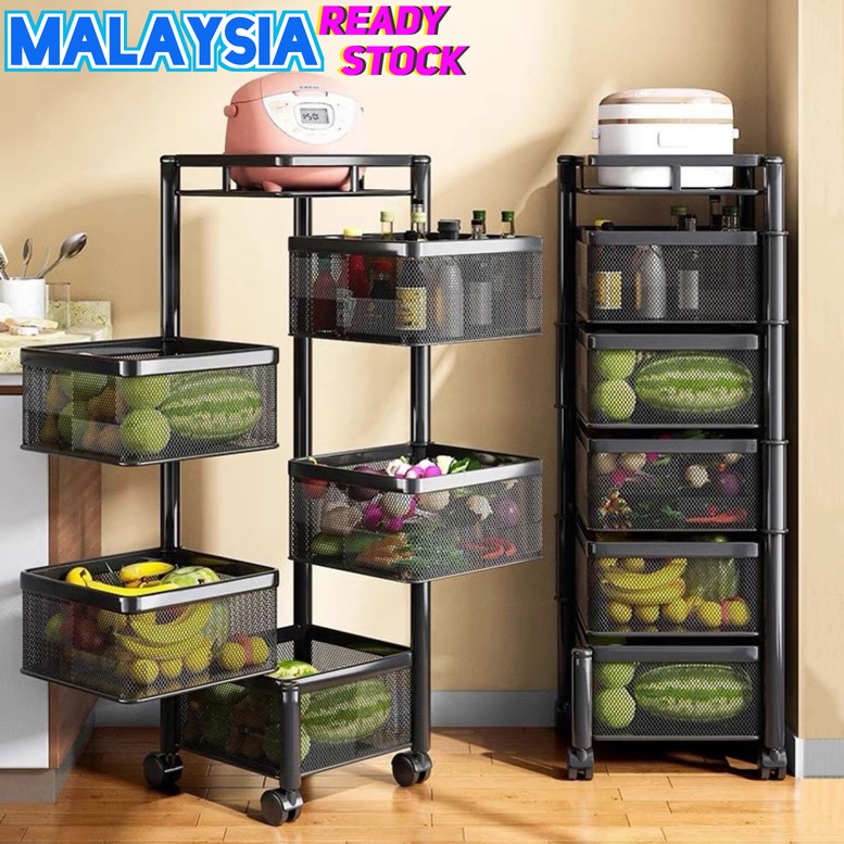 Stainless Steel Rak Dapur Kitchen Rack Rempah barang Vegetable Spice ...