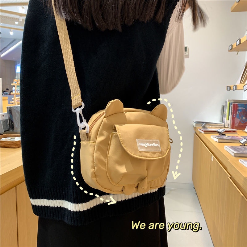 Japanese Small Bag Female 2024 New Wild Cute Messenger Kitty Bag Ins   6f7b0140558abbe55ef97d47bbdbd5d9