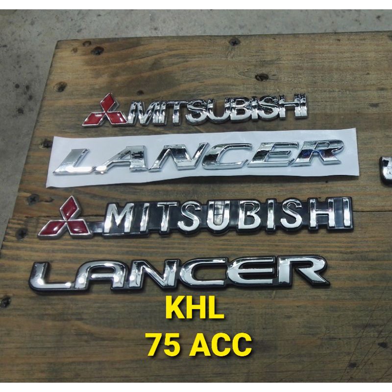 Mitsubishi lancer emblem badges | Shopee Malaysia