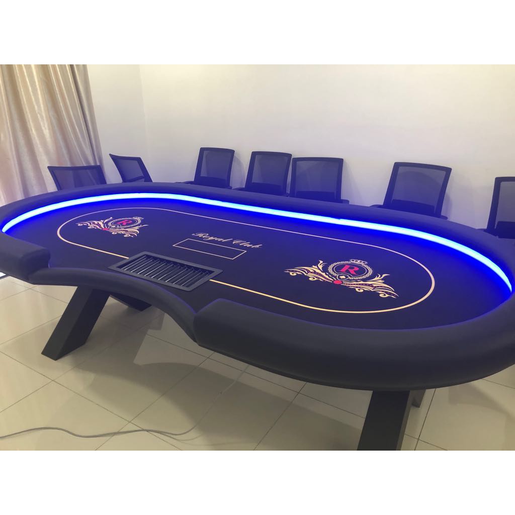 Customize High Quality Poker Table (Texas Hold'Em) Shopee Malaysia