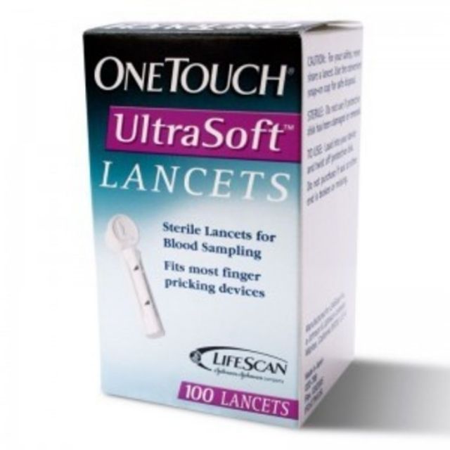 One Touch Ultrasoft Lancets 100'S EXP06/2026 | Shopee Malaysia