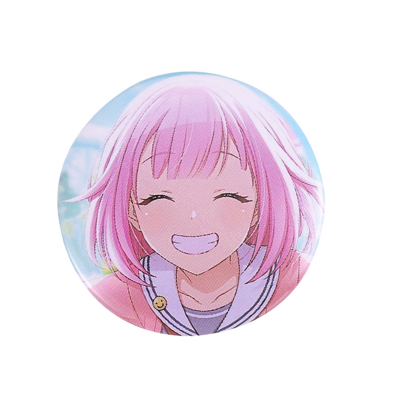 Lot De 6 Badges Pins Anime Summer HikaruDied - Multicolore, Environ 58 Mm - En Alliage, Pour Décorer Vêtements, Sacs - 6