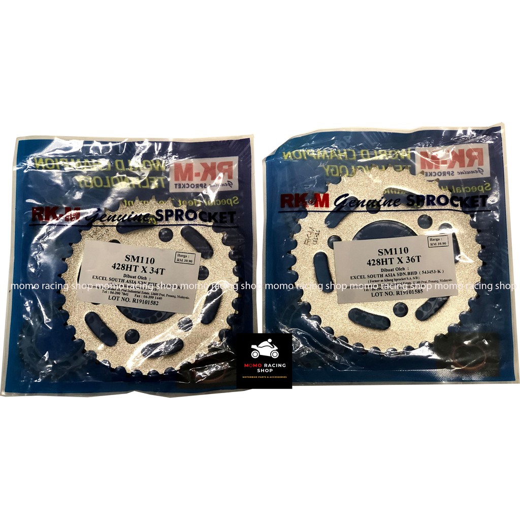 Benelli tnt best sale 135 sprocket