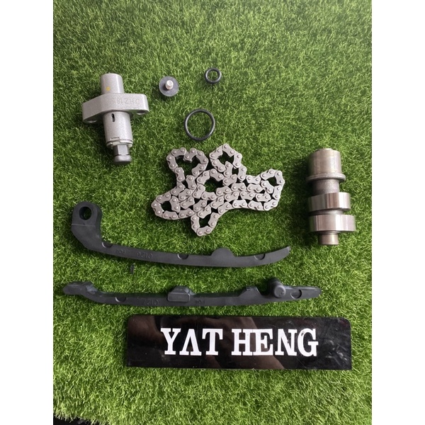 yhmotor KLX150 klx150 klx 150 TIMING CHAIN +tensioner guide +tensional+cam shaft 4in 1 combo set