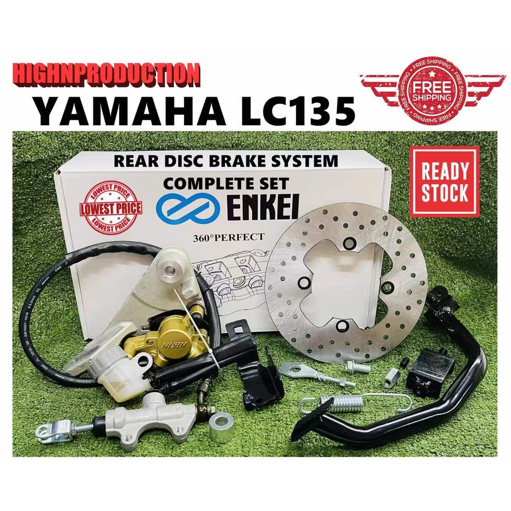 NISIN/Enkei LC135 Rear Disc Brake System (FULL SETS) READY STOCK