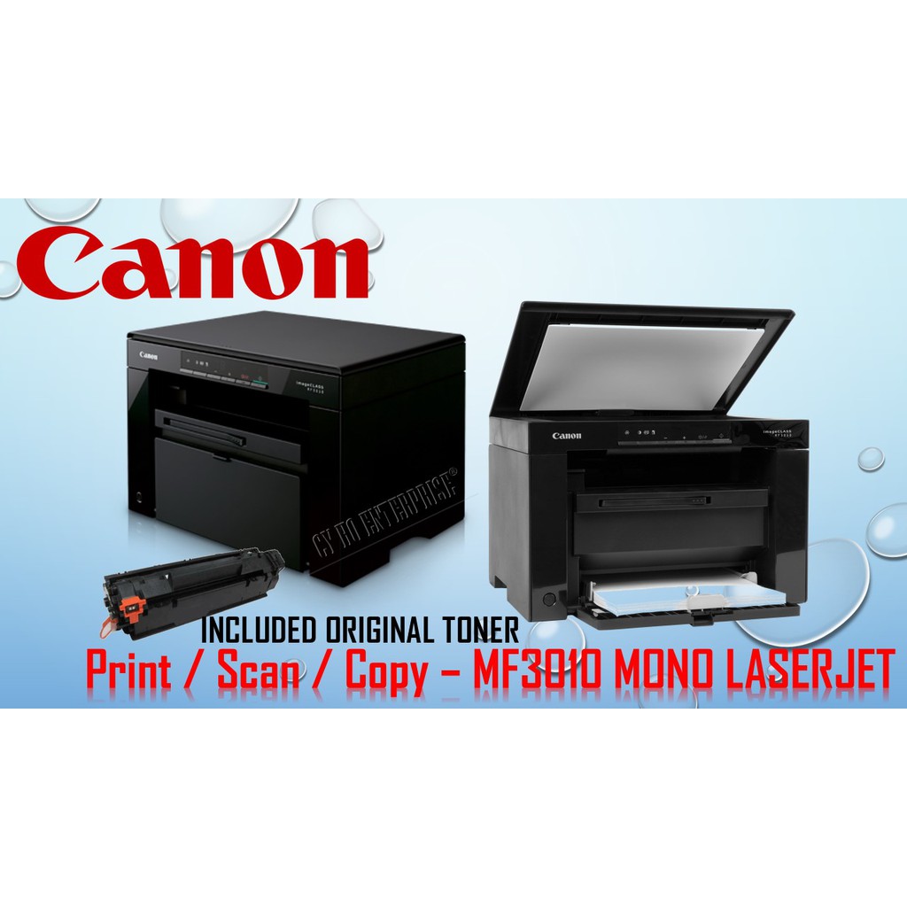 Canon Imageclass Mf3010 All In One Monochrome Laser Printer Shopee Malaysia 3534