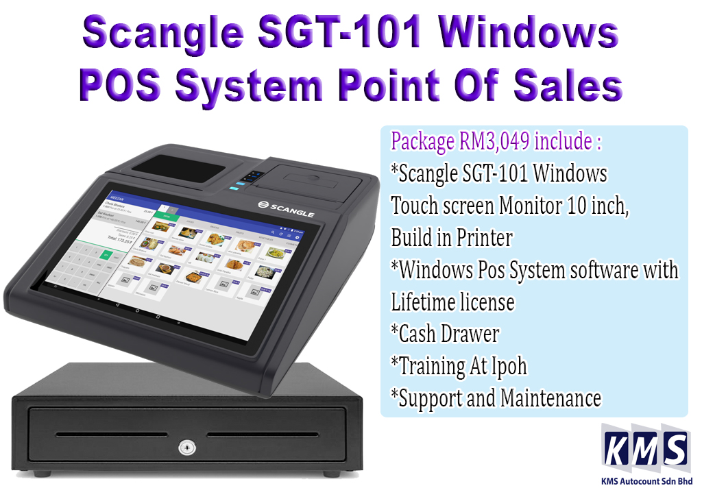 Scangle SGT-101 Windows POS System Point Of Sales (Package 1) | Shopee ...