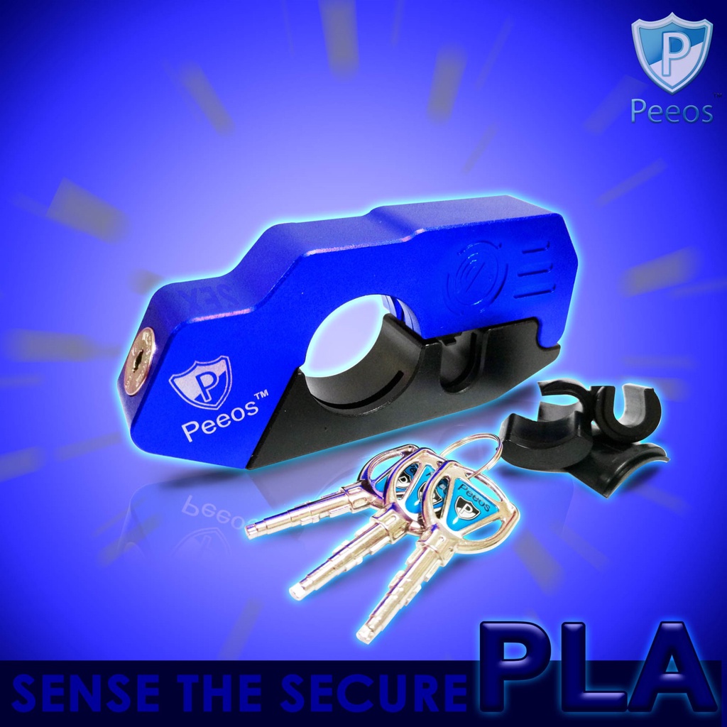 Peeos Lock PLA very loud Alarm siren Motor Lock Handbrake Lock ...