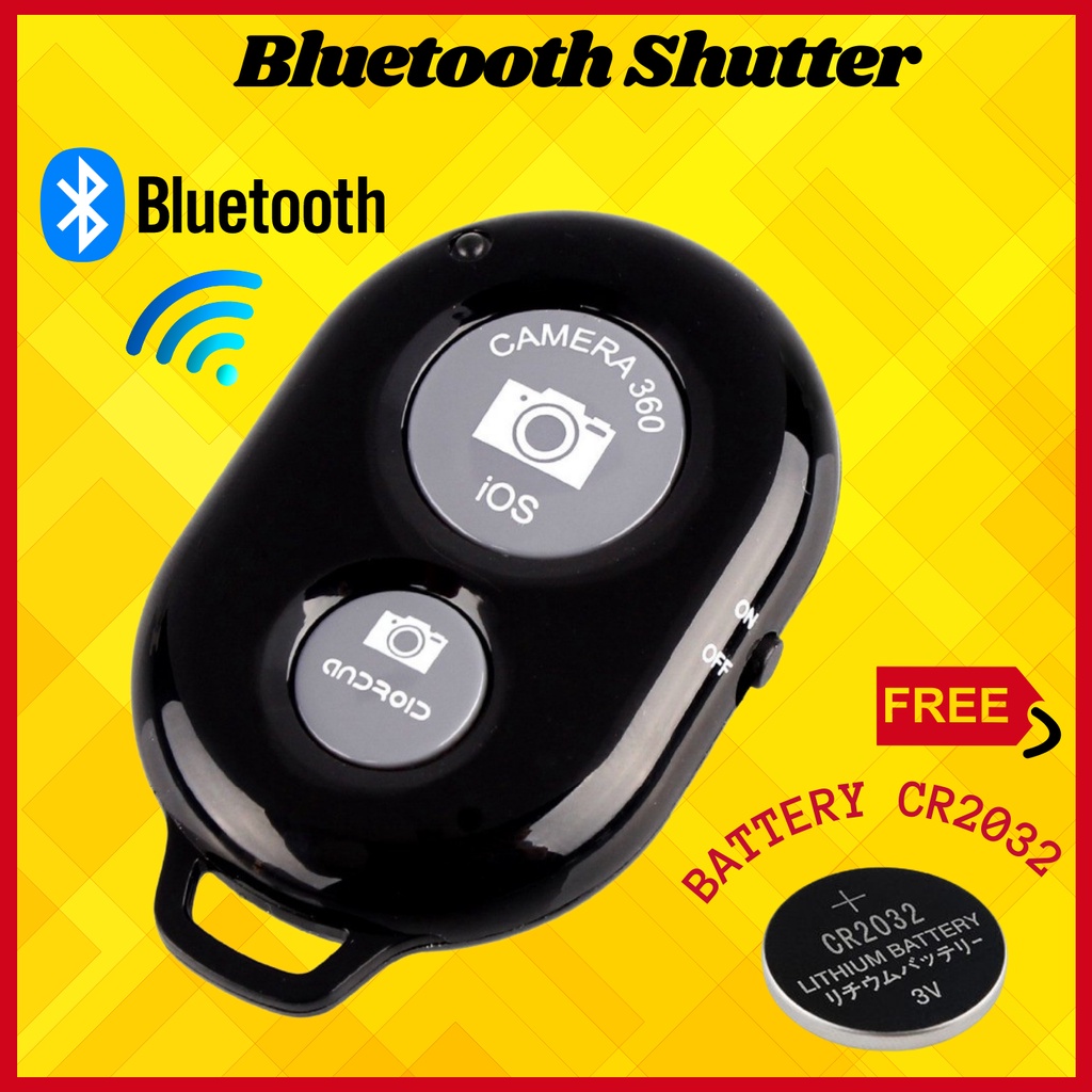 ⚡Shutter Remote Control⚡ Bluetooth Wireless Shutter Remote Control for ...