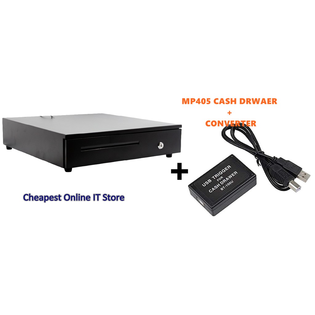 MP405 CASH DRAWER + USB TRIGGER FOR CASH DRAWER RJ11 (BT100U) Shopee