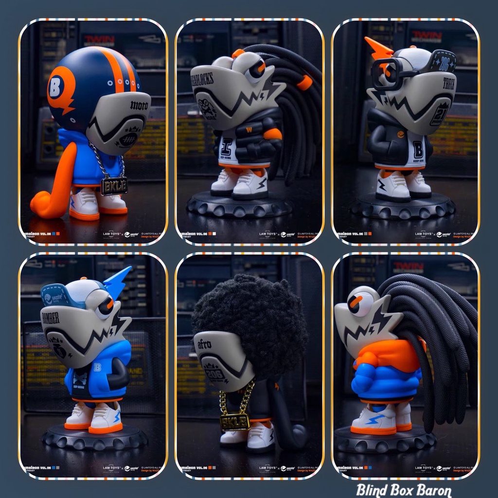 WAZZUPbaby Chameleon Vol.6 BLACKLABEL 206 Blind Box by