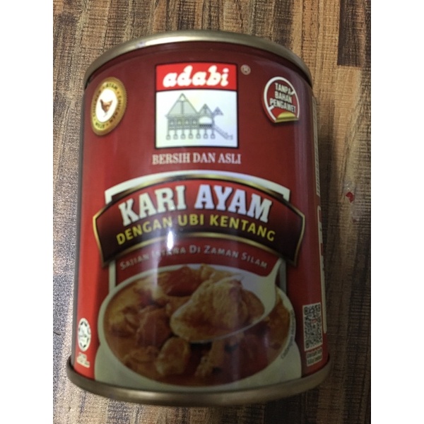 LAMB CURRY ADABI KARI KAMBING DALAM TIN KARI AYAM 280G Shopee Malaysia