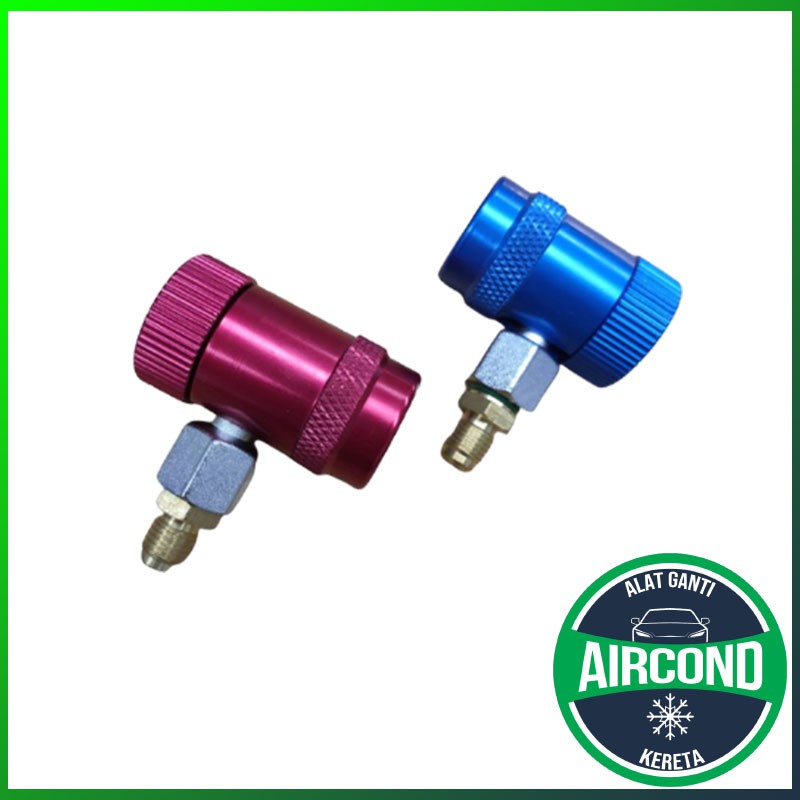 👍 HEAVY DUTY👍 Second Generation quick Couple R134a Adapter MANIFOLD