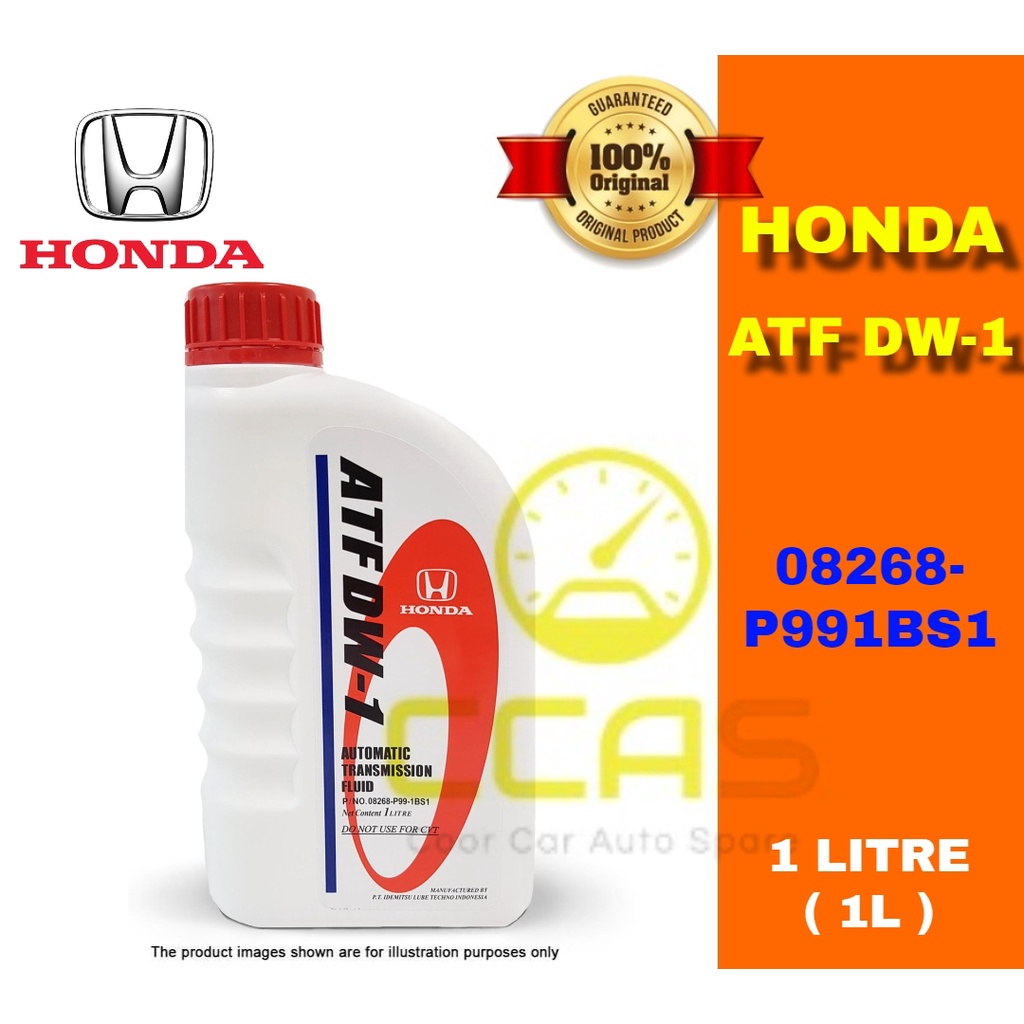 100% Original Honda ATF DW-1 1L HD Automatic Transmission Fluid Gear ...
