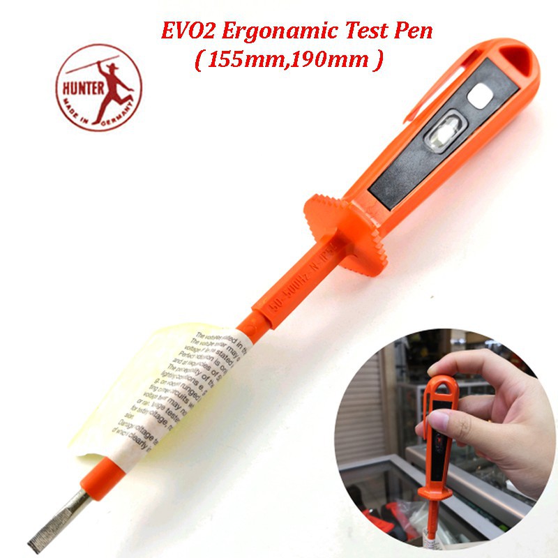 [100% ORIGINAL] HUNTER TEST PEN ORIGINAL MADE IN GERMANY 155mm 190mm ...