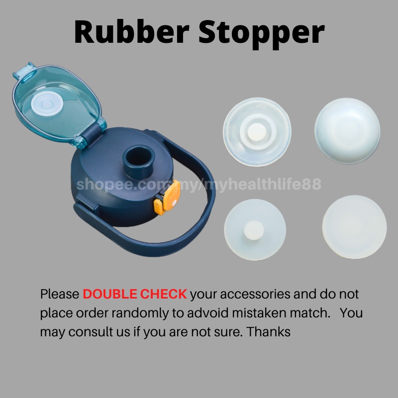 Water bottle rubber stopper accessories spare part Ready stock Shopee