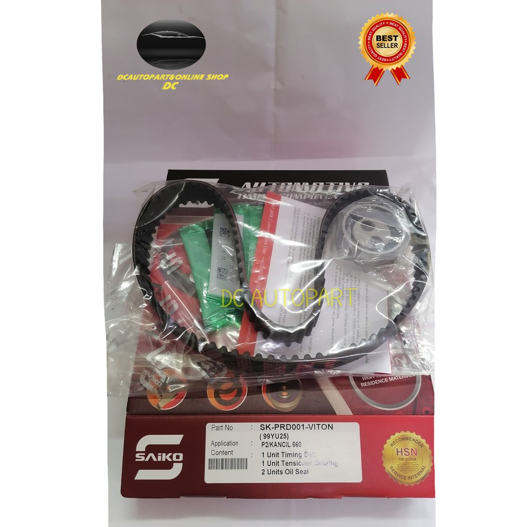 PERODUA KANCIL 660 SAIKO TIMING BELT KIT SET ( 99YU25 ) Shopee Malaysia
