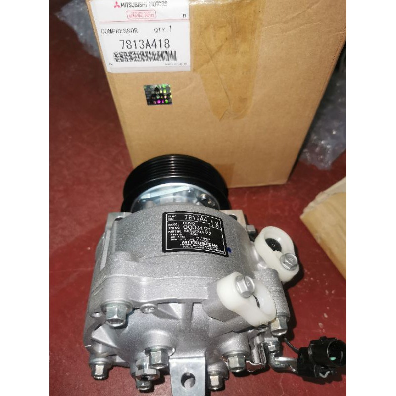 aircond compressor QS90 + with clutch Mitsubishi lancer