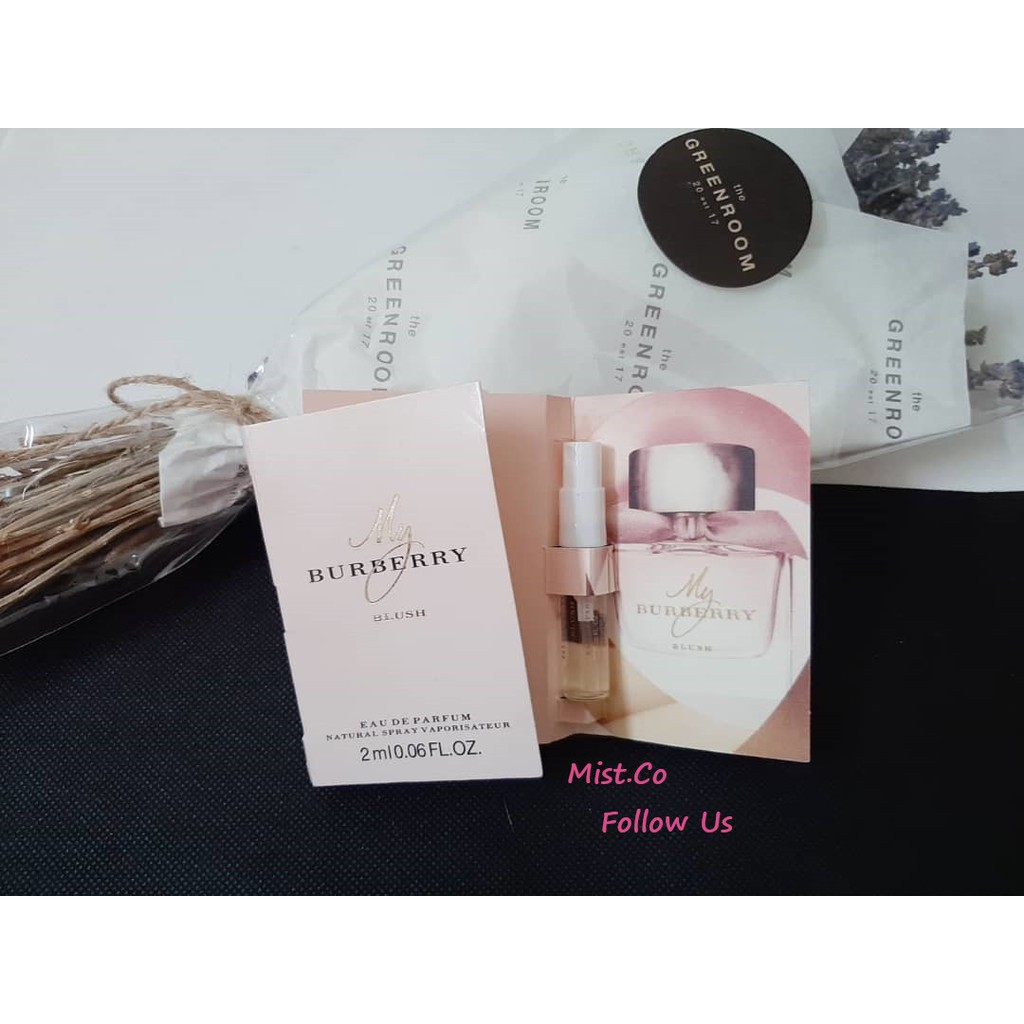 My burberry blush sample hot sale