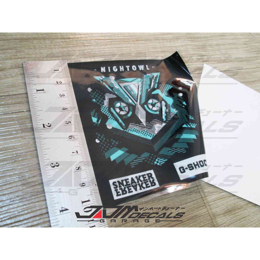 G-Shock Sneaker Freaker Window Decal Sticker | Shopee Malaysia