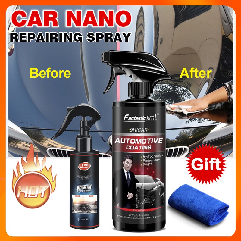 500ml Car Nano Coating Spray Coating Quick Polish Car Coating Agent