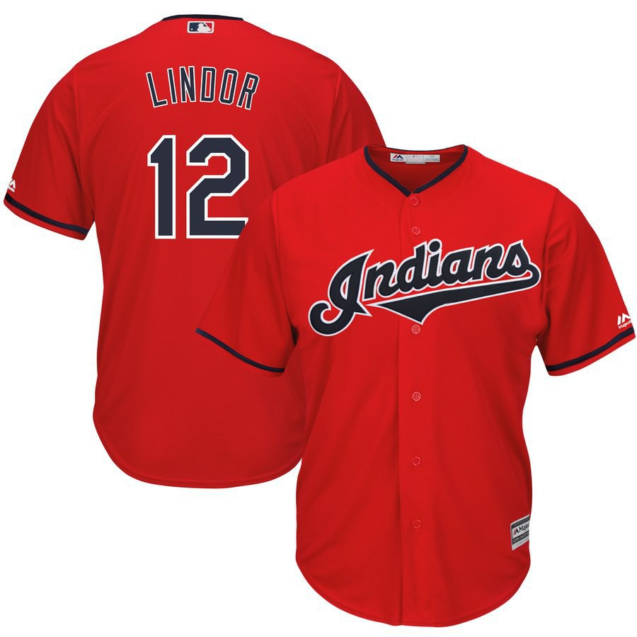 Francisco lindor cheap navy jersey