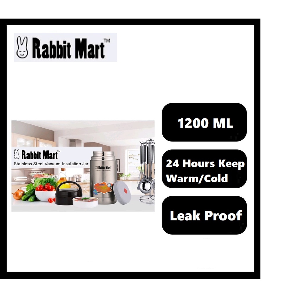 Rabbit mart clearance thermos flask