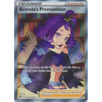 Acerola's Premonition / Full Art Trainer / Trainer Gallery TG24/TG30 ...