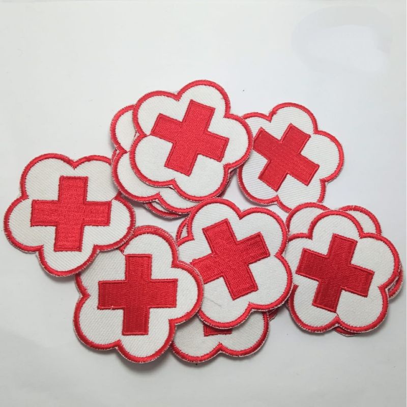 MERAH Pmi Logo PMI Patch Indonesian Red Cross PMI Emblem | Shopee Malaysia