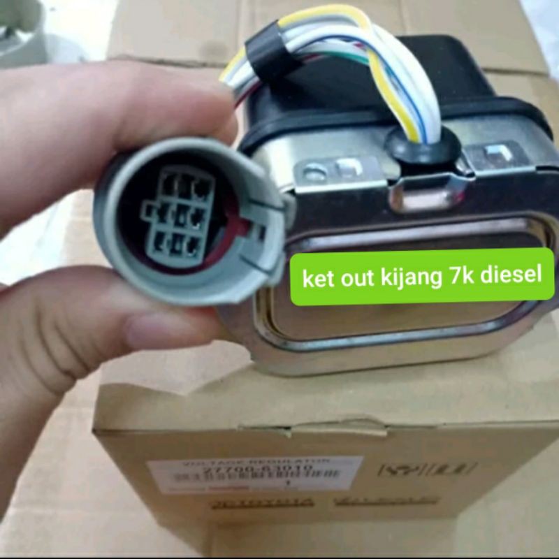 Ket out voltage regulator assy kijang 7k diesel original | Shopee Malaysia