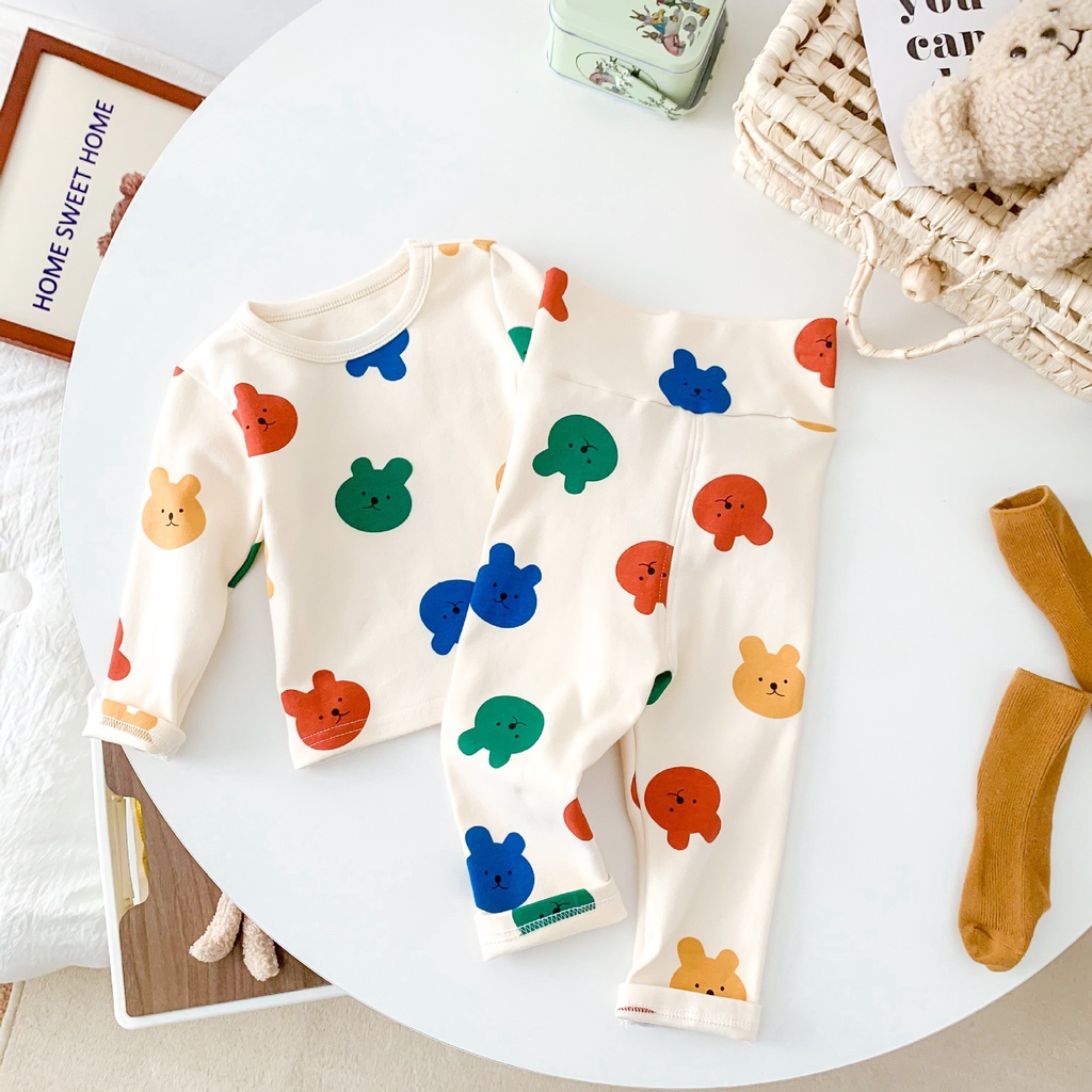 2021 Autumn Winter Toddler Baby Boy Girl Sleepsuit Cartoon Rabbit Print ...