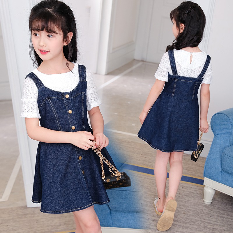 Kids store overall skirt