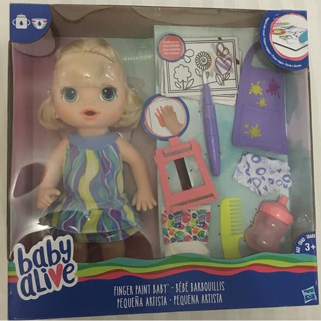 Baby Alive Finger Paint Baby Shopee Malaysia