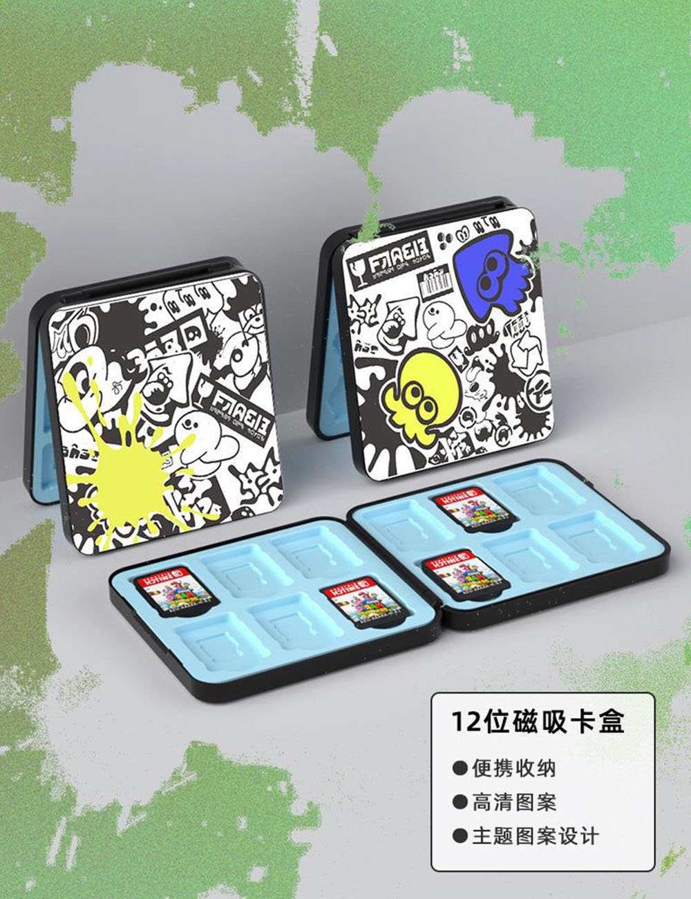 Splatoon 3 Nintendo Switch Accessories Game Gun Card Box | Shopee Malaysia