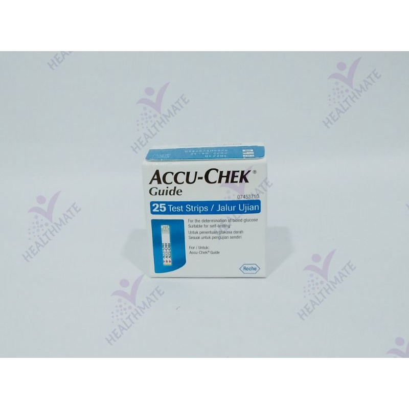 AccuChek Guide Blood Glucose Test Strips (25's) Shopee Malaysia