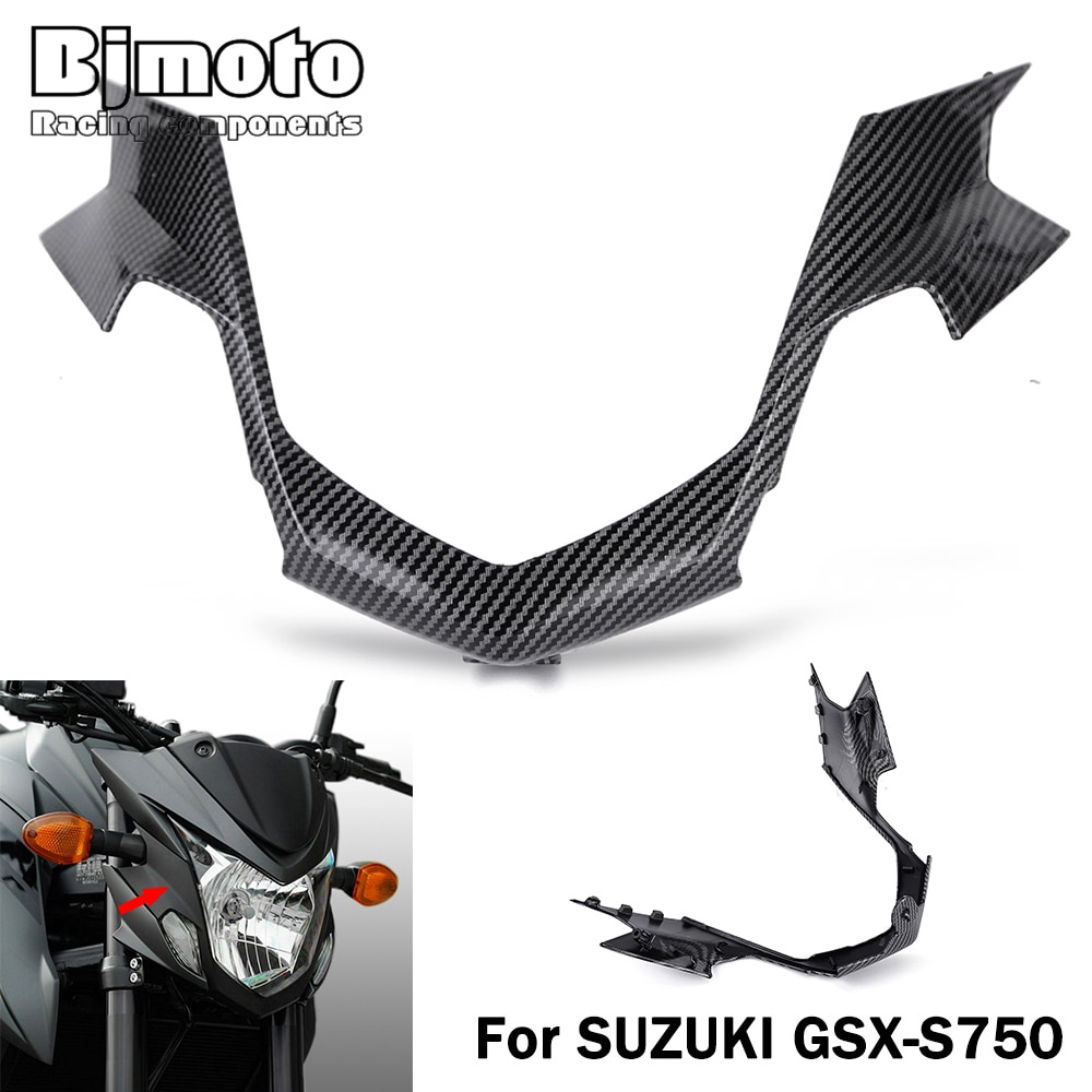 Front Headlight Headlamp outside Middle side Cover For Suzuki GSXS750